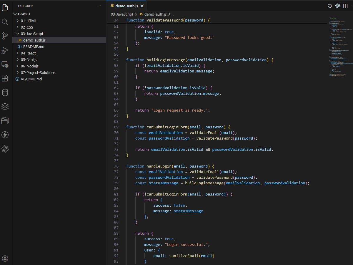 CommitMind VS Code AI Commit Demo